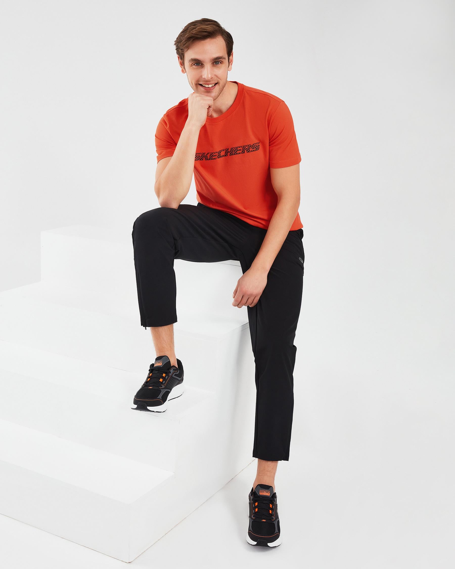 SKECHERS M Graphic Tee Big Logo Erkek Tişört