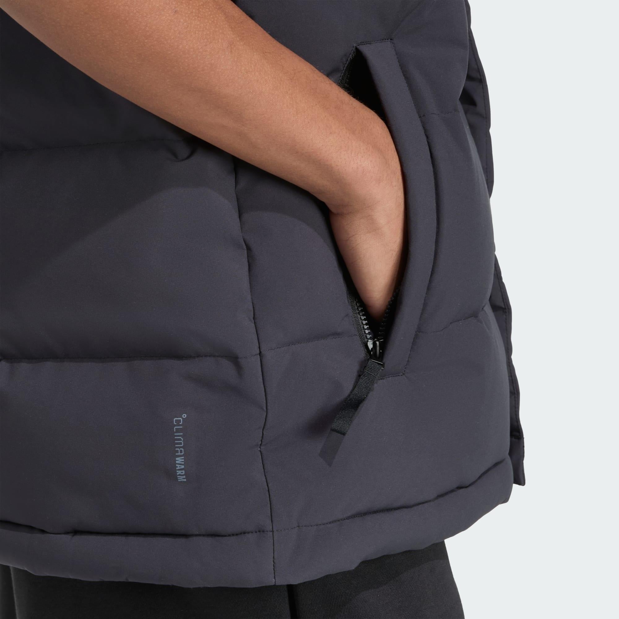 adidas Helionic CLIMAWARM Hooded Down Erkek Yelek