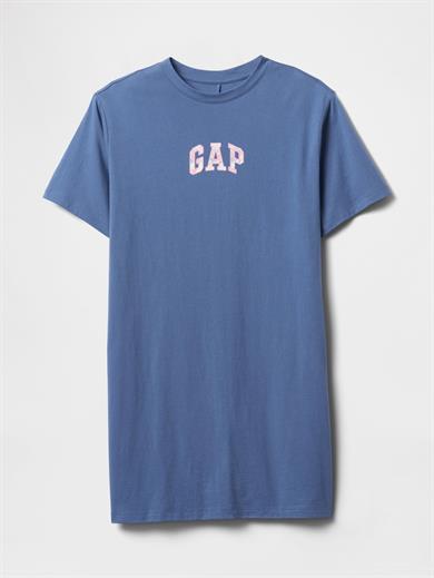 GAP V-FRCH Logo TEE Dress Kadın Elbise