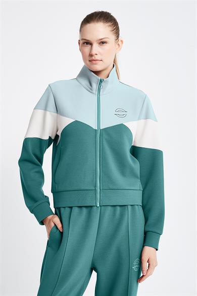 LESCON 24N-2131 Kadın Fermuarlı Üst