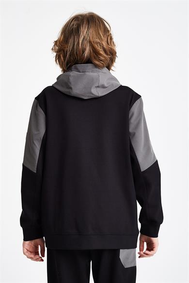 LESCON 24N-3101 Çocuk Fermuarlı Kapüşonlu Üst