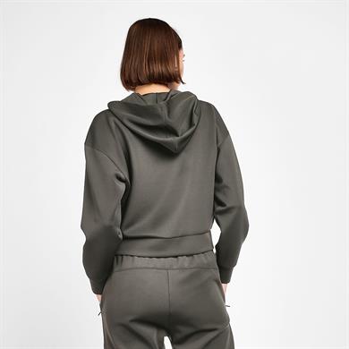 LESCON 25B-2046 Kadın Antrenman Fermuarlı Kapüşonlu Üst