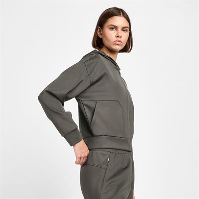 LESCON 25B-2046 Kadın Antrenman Fermuarlı Kapüşonlu Üst