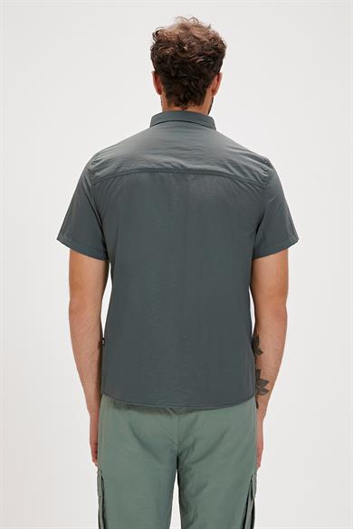 BAD BEAR Fernardo Kısa Kollu Erkek Gömlek