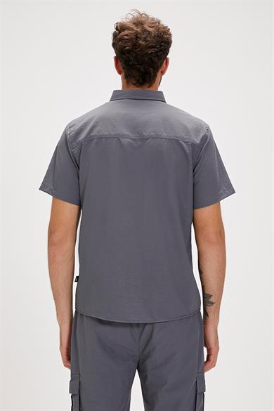 BAD BEAR Fernardo Kısa Kollu Erkek Gömlek