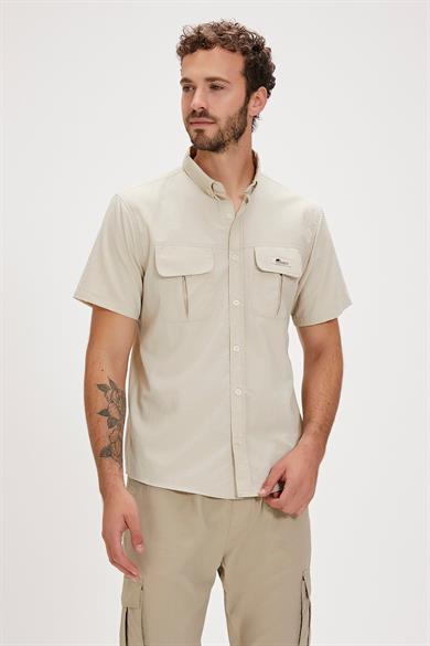 BAD BEAR Fernardo Kısa Kollu Erkek Gömlek