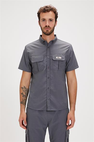 BAD BEAR Fernardo Kısa Kollu Erkek Gömlek