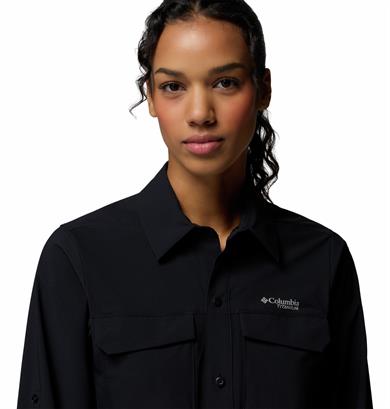 Silver Ridge Elite Woven Kadın Uzun Kollu Gömlek