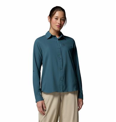 Silver Ridge Utility II Kadın Uzun Kollu Gömlek