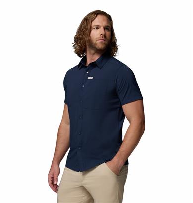 Sage Peak Woven Erkek Kısa Kollu Gömlek