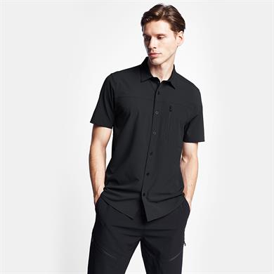 LESCON 25Y-1052 Erkek Outdoor Kısa Kol Gömlek