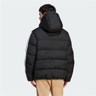 adidas Essentials Climawarm 3-Stripes Puffer Down Erkek Kapüşonlu Mont