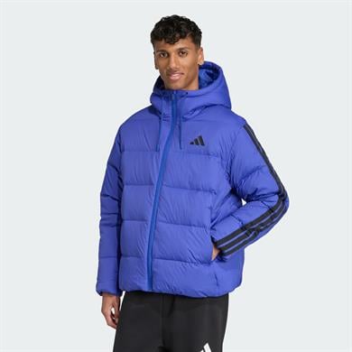 adidas Essentials Climawarm 3-Stripes Puffer Down Erkek Kapüşonlu Mont