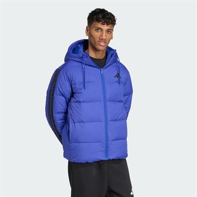 adidas Essentials Climawarm 3-Stripes Puffer Down Erkek Kapüşonlu Mont