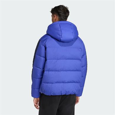 adidas Essentials Climawarm 3-Stripes Puffer Down Erkek Kapüşonlu Mont