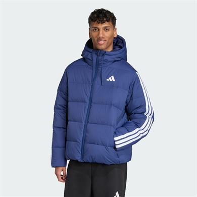 adidas Essentials Climawarm 3-Stripes Puffer Down Erkek Kapüşonlu Mont