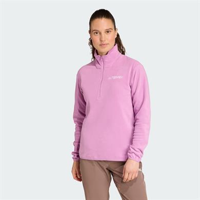 adidas Multi Essentials Fleece Kadın Yarım Fermuarlı Üst
