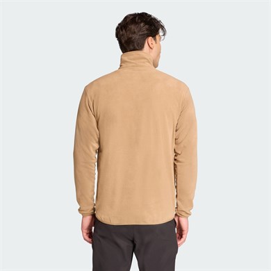 adidas Multi Essentials Fleece Erkek Yarım Fermuarlı Üst