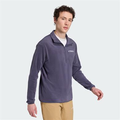 adidas Multi Essentials Fleece Erkek Yarım Fermuarlı Üst