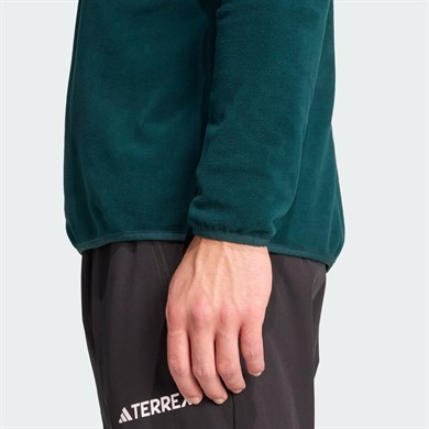 adidas Multi Essentials Fleece Erkek Yarım Fermuarlı Üst