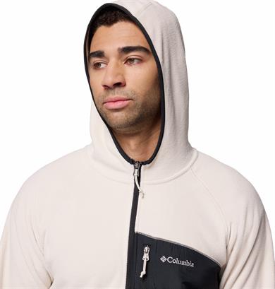 Fast Trek Overlay Kapüşonlu Tam Fermuarlı Erkek Polar Üst