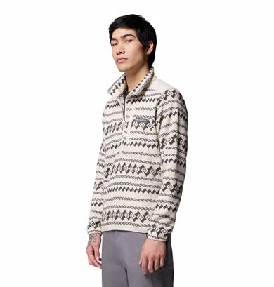 Sweater Weather Printed Yarım Fermuarlı II Erkek Polar Üst