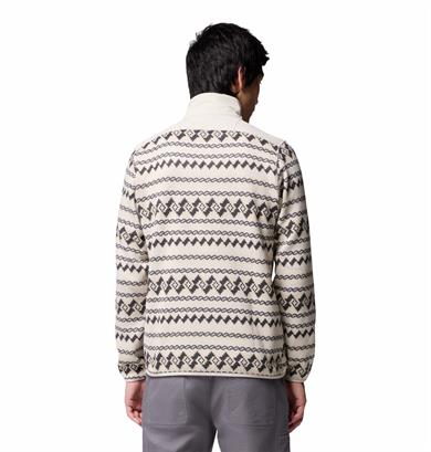 Sweater Weather Printed Yarım Fermuarlı II Erkek Polar Üst