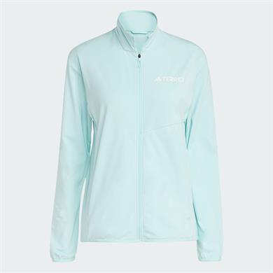 adidas Terrex Multi CLIMAWARM Tech Fleece Tam Boy Kadın Fermuarlı Üst