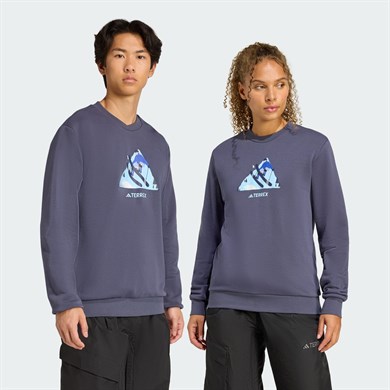 adidas Terrex Snow Graphic Crew Sweatshirt