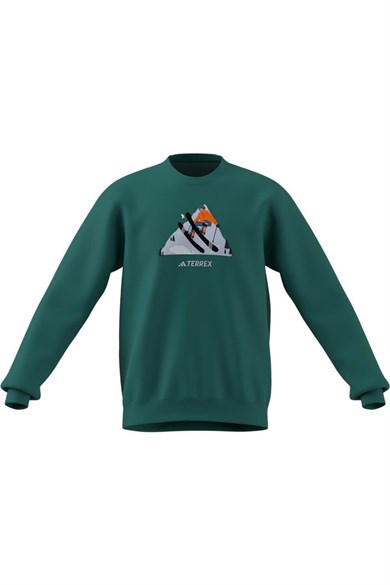 adidas Terrex Snow Graphic Crew Sweatshirt