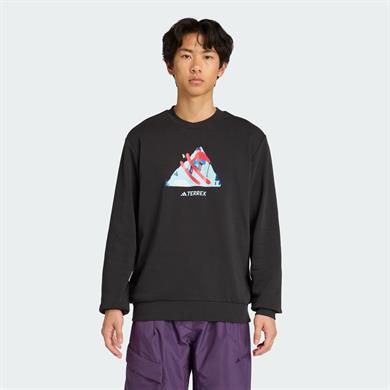 adidas Terrex Snow Graphic Crew Sweatshirt