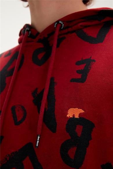 BAD BEAR Bling Hoodie Erkek Sweatshirt