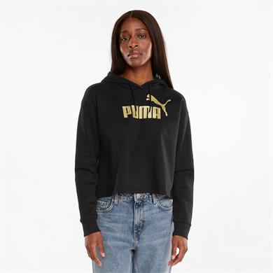 SweatshirtPuma586891-01Puma Essentials+ Cropped Hoodie Kadın Sweatshirt