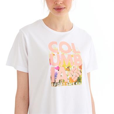 CSC Floral Blur Kadın Kısa Kollu Tişört