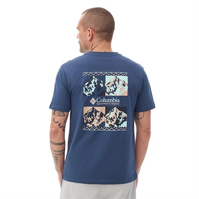 CSC Repeated Peaks Erkek Kısa Kollu Tişört