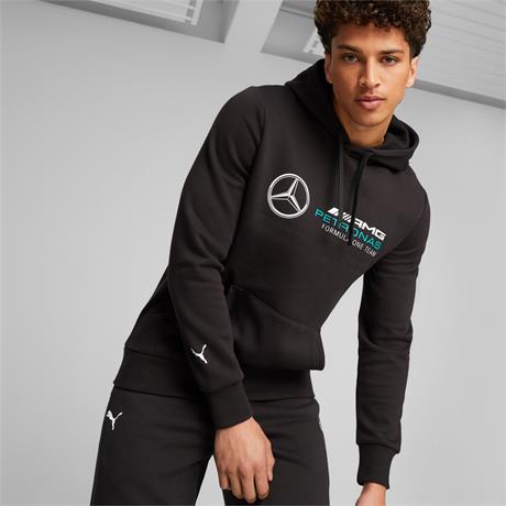 SweatshirtPuma621159-01Puma Mercedes-AMG PETRONAS Fleece Hoodie Erkek Sweatshirt