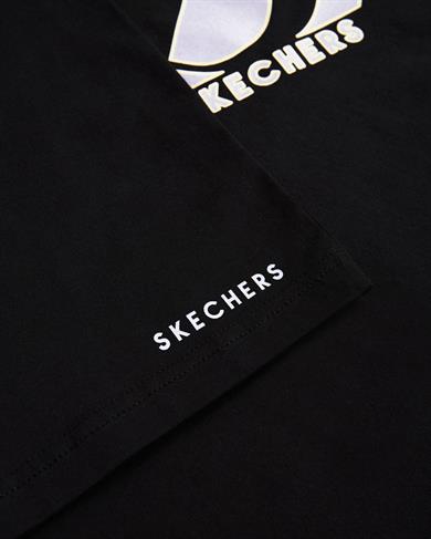 TişörtSkechersS231278-001Skechers W Graphic Tee Puff Print Crew Neck Kadın Tişört