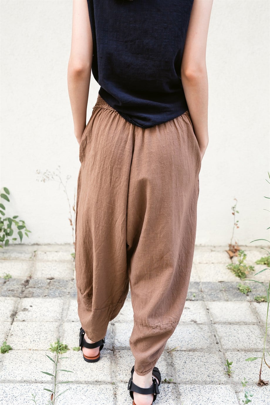 Kahverengi Baggy Pantolon