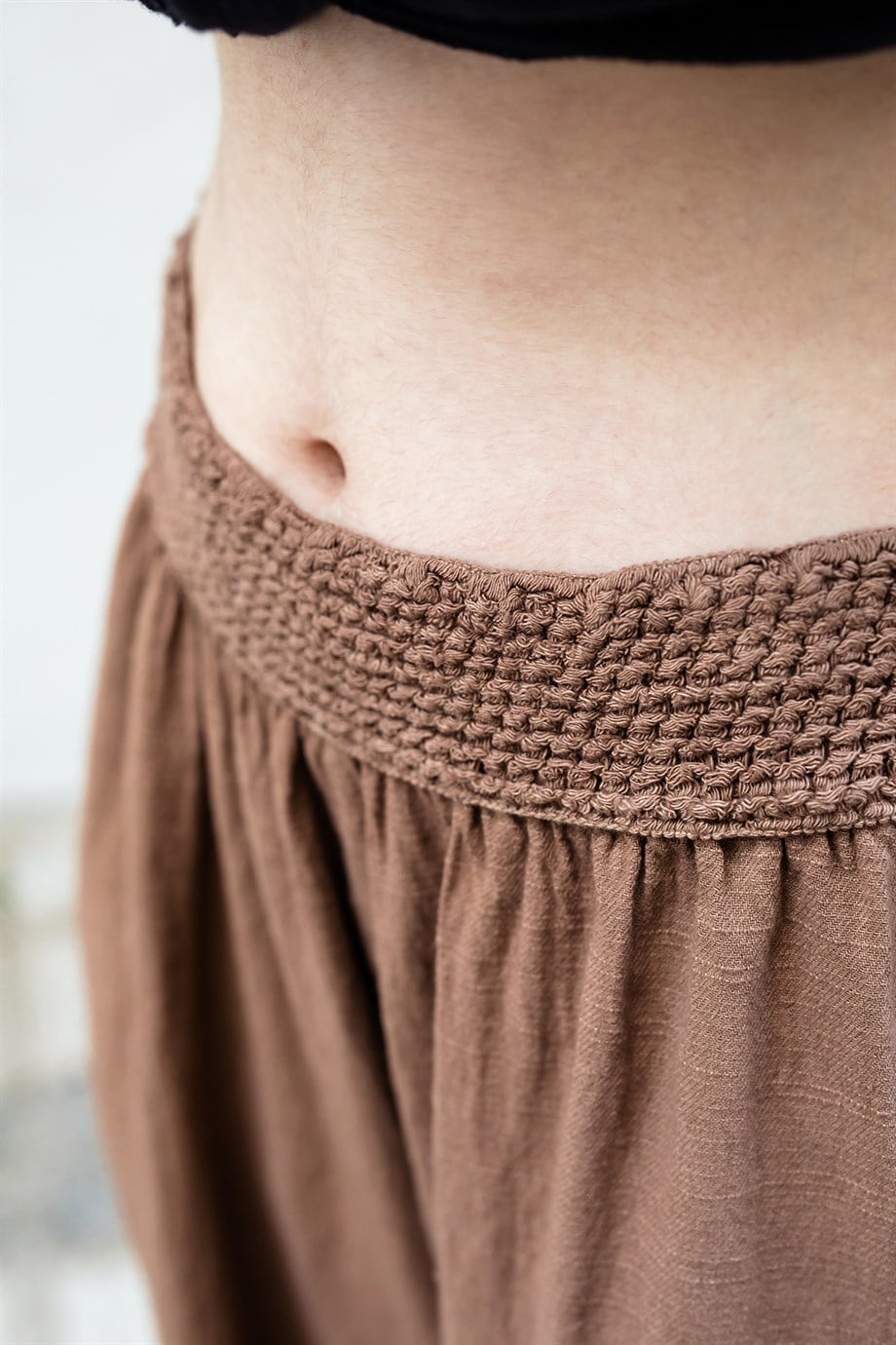 Kahverengi Baggy Pantolon