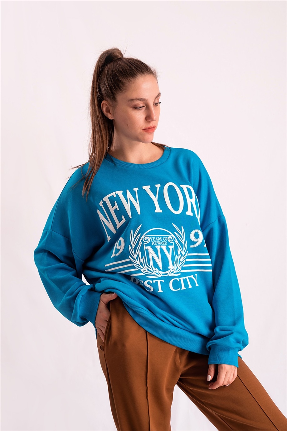Mavi Oversize Sweatshirt