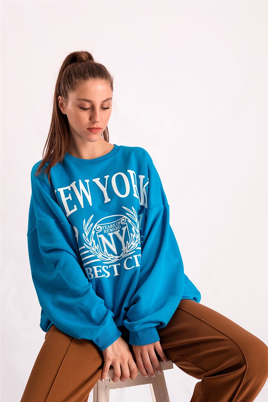 Mavi Oversize Sweatshirt