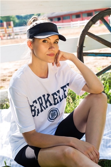 Baskılı Beyaz T-shirt