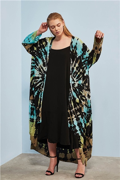 Batik Siyah Kaftan