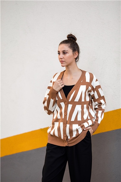Camel Renk Hırka