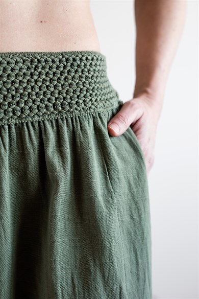Haki Baggy Pantolon