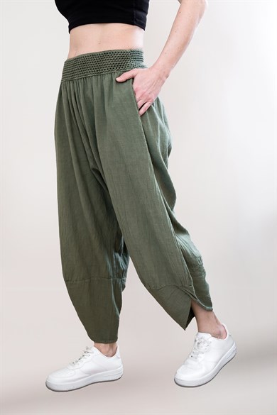 Haki Baggy Pantolon