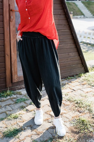 Siyah Baggy Pantolon