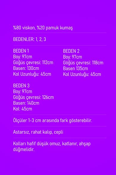 Siyah Müslin Elbise 