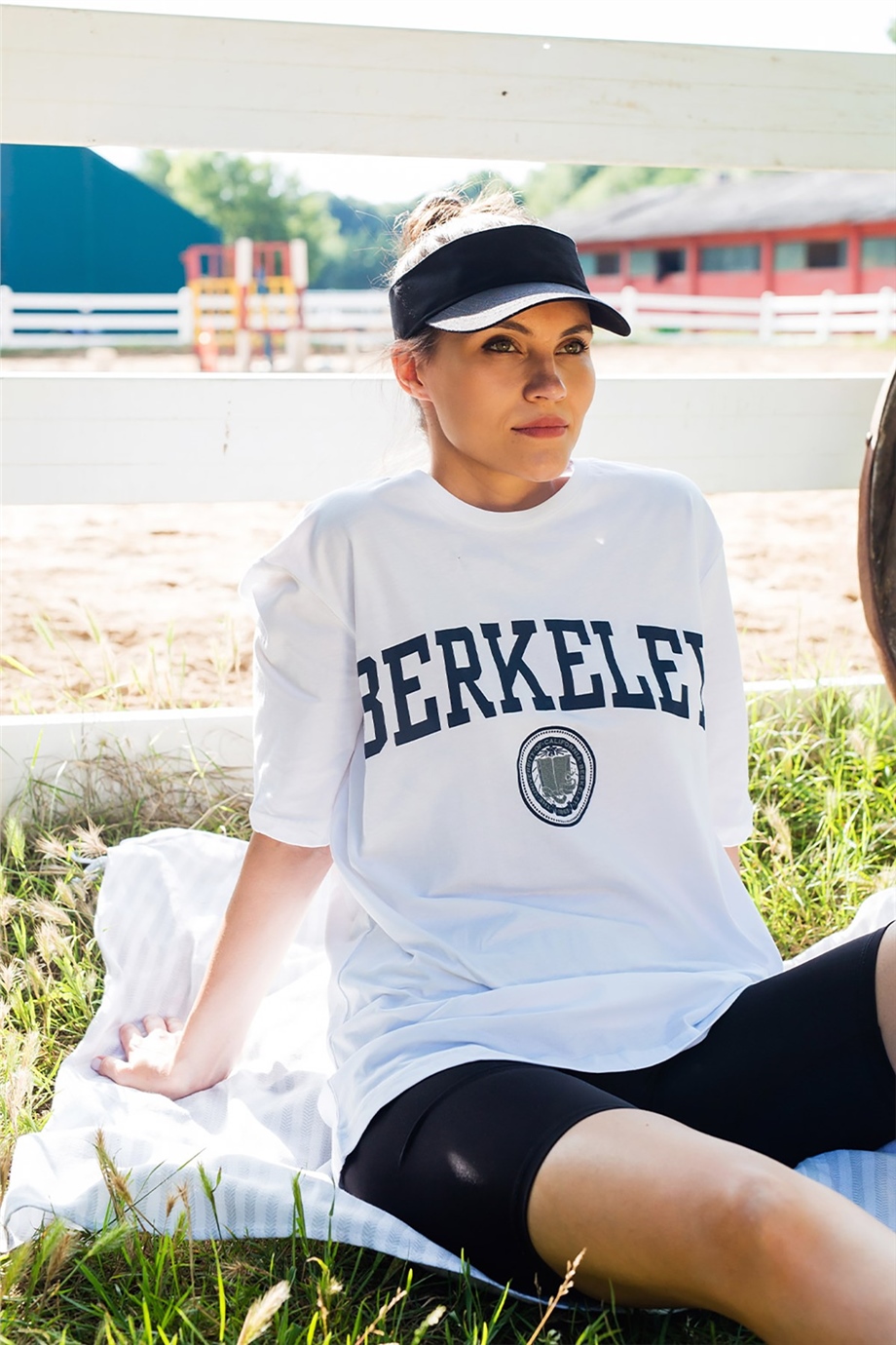 Baskılı Beyaz T-shirt