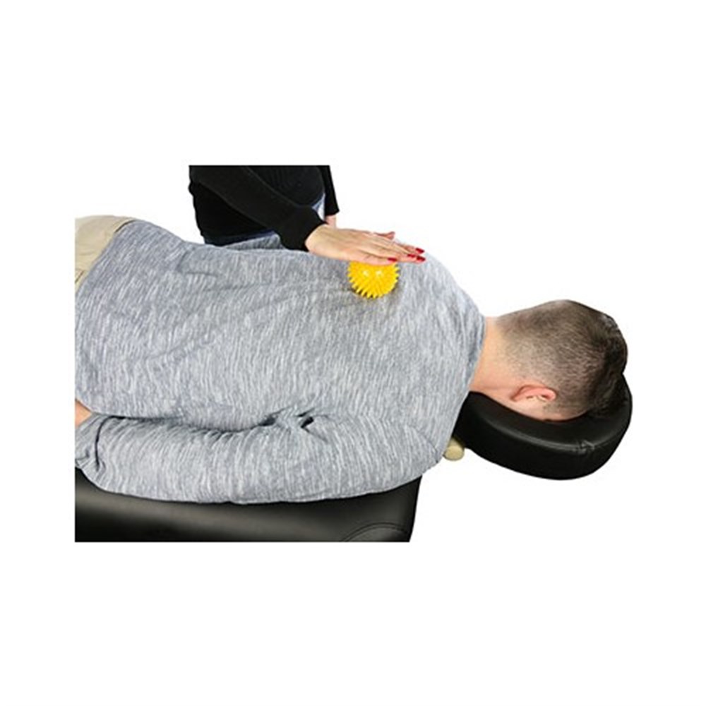 Cando Masaj Topu - 8 cm Tırtıklı Sarı 30 - 1996